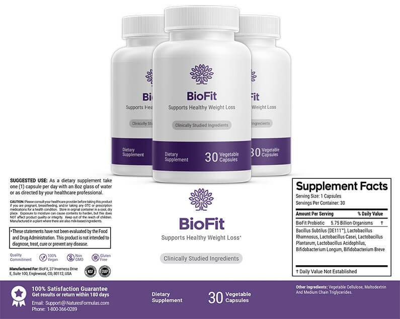 biofit ingredients